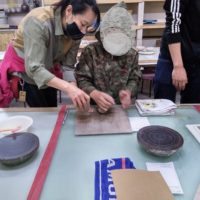 富士宮市の陶芸教室千居窯へ療育陶芸